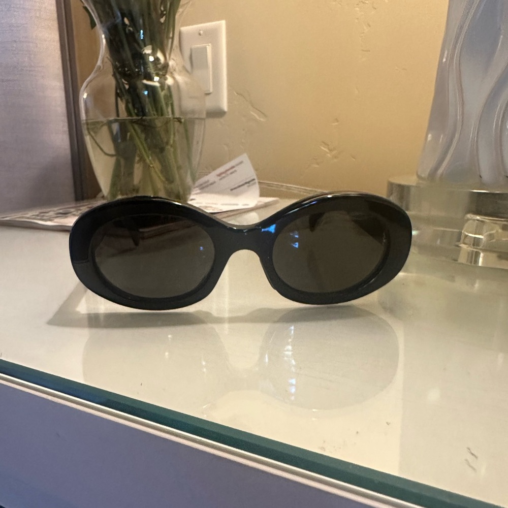 Celine Triomphe Black Sunglasses